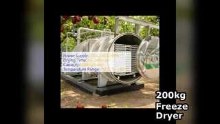 200 কেজি ইন্ডাস্ট্রিয়াল ফ্রিজ ড্রায়ার বিক্রয়ের জন্য