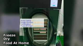 হোম ফ্রিজ ড্রায়ার দীর্ঘস্থায়ী খাদ্য সংরক্ষণ করে
