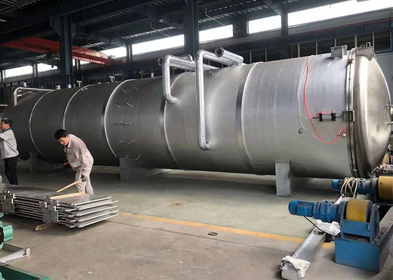 এয়ার কুলিং ভ্যাকুয়াম ফুড ড্রায়ার 100kg/লট বিটজার রেফ্রিজারেশন সিস্টেম