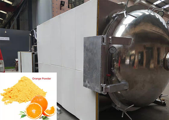 খাদ্য হিমায়ন শুকনো স্তন দুধ মেশিন 100kg/শ্রেণী বৈদ্যুতিক গরম