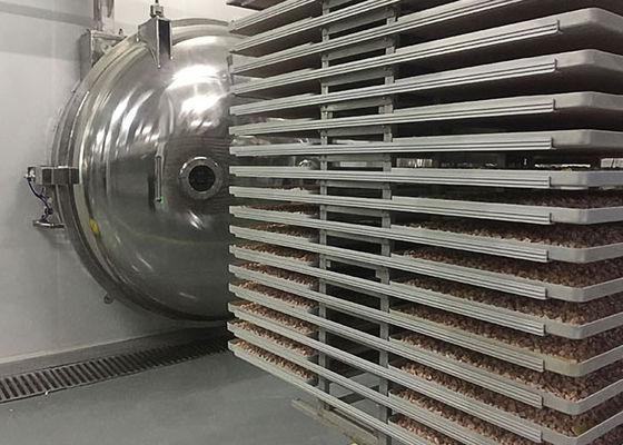 ঠান্ডা ফাঁদ -80C-90C ভ্যাকুয়াম ফার্মাসিউটিক্যাল ড্রায়ার পিএলসি নিয়ন্ত্রণ