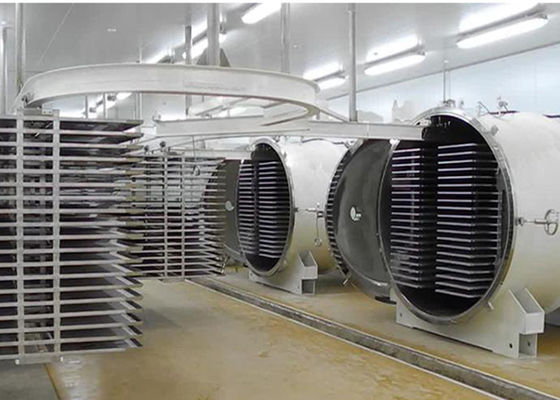 পিএলসি কন্ট্রোল ফ্রিজ ড্রায়ার ফার্মাসিউটিক্যাল ইন্ডাস্ট্রি 500 কেজি/লট