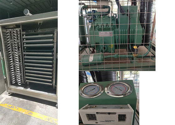 লায়োফিলাইজার ফার্মাসিউটিক্যাল ফ্রিজ ড্রায়ার বৈদ্যুতিক হিটিং ভ্যাকুয়াম