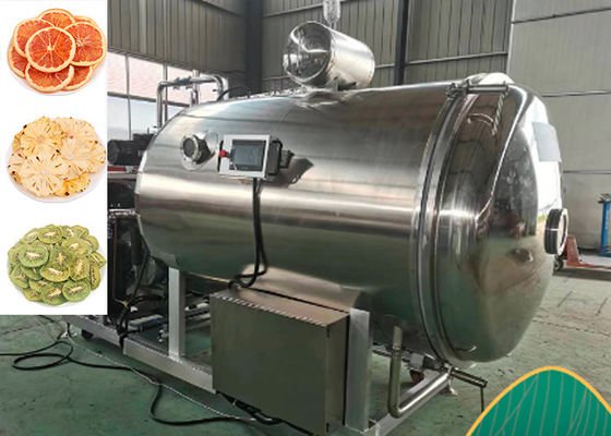 ভ্যাকুয়াম ফলের শিল্প হিমায়ন শুকানোর সরঞ্জাম মাল্টি-লেয়ার