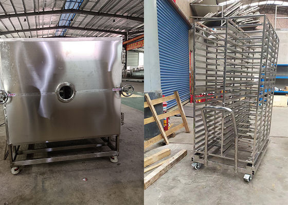10KW/H খাদ্য ভ্যাকুয়াম ফ্রিজ ড্রায়ার মেশিন ইনস্টলেশন ক্ষমতা 45KW সঙ্গে