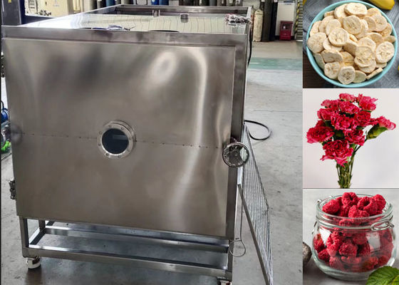 বড় খাদ্য ভ্যাকুয়াম ফ্রিজ ড্রায়ার মেশিন Lyophilizer সরঞ্জাম