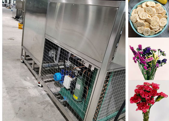 200 কেজি ফুড ফ্রিজ ড্রায়ার মেশিন লেইবোল্ড রেফ্রিজারেশন সিস্টেম