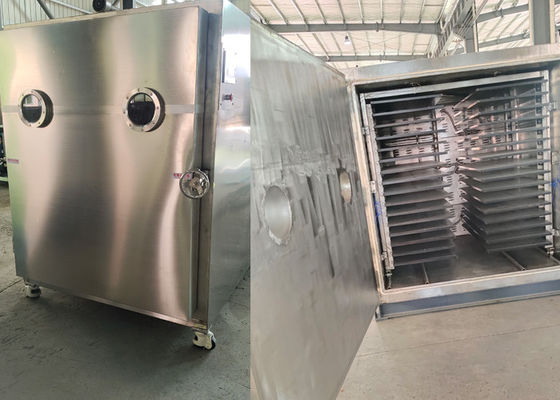 বড় আকারের খাদ্য ভ্যাকুয়াম ফ্রিজ ড্রায়ার -40C--80C সর্বোত্তম খাদ্য সংরক্ষণের জন্য
