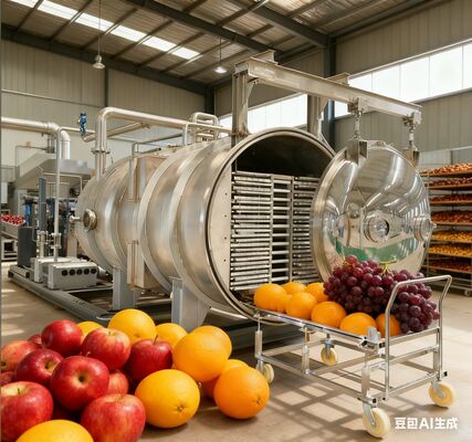 ইন্ডাস্ট্রিয়াল ২০০ কেজি ফ্রিজ ড্রায়ারঃ উচ্চ ক্ষমতাসম্পন্ন, বাল্ক ফুড ও ফার্মাসিউটিক্যাল প্রডাকশনের জন্য বাণিজ্যিক গ্রেড