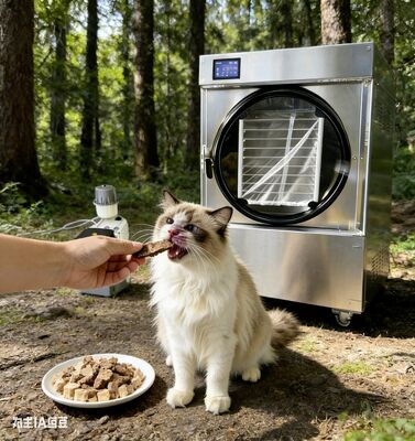 অর্থ সাশ্রয় করুন এবং স্বাদ সংরক্ষণ করুন! স্টেইনলেস স্টিলের ট্রে এবং নীরব পাম্প সহ হোম ফ্রিজ ড্রায়ার মেশিন