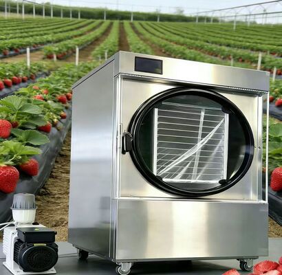 পারিবারিক আকারের ফ্রিজ-ড্রায়ার ৪টি ট্রে, পুষ্টি সংরক্ষণ এবং দীর্ঘমেয়াদী খাদ্য সঞ্চয়স্থান তৈরি করে