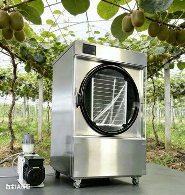 বাগান থেকে প্যান্ট্রি পর্যন্ত, সতেজতা আটকে আছে। আমাদের সহজেই ব্যবহারযোগ্য ছোট ফ্রিজ-ড্রায়ার রঙ, স্বাদ এবং পুষ্টিকর পদার্থ 25 বছর পর্যন্ত অক্ষত রাখে।