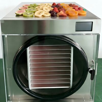 ফ্রিজ ড্রাই চক্র 24 থেকে 30 ঘন্টা হোম ফ্রিজ ড্রায়ার যার তাপমাত্রা বিন্যাস মাইনাস 50 থেকে প্লাস 90 ডিগ্রি সেলসিয়াস এবং গোলমালের মাত্রা 50 ডেসিবেল এর নিচে