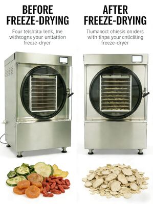 দুই-পর্যায়ের বাওসি ভ্যাকুয়াম পাম্প হোম ফ্রিজ ড্রায়ার বৈদ্যুতিক গরম করার পদ্ধতি ক্ষমতা ২০ থেকে ২৫ কেজি সহজ পরিচালনা এবং রক্ষণাবেক্ষণ