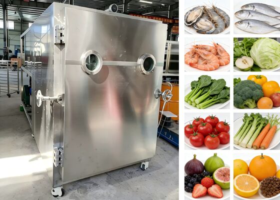 2600Kg Food Vacuum Freeze Dryer Featuring Customized Voltage and Refrigeration System Bitzer Or Leybold Ideal for Food Processing