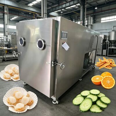 PLC Control Food Vacuum Freeze Dryer Electric Heating Method Providing Consistent Food Drying Results and Energy Savings