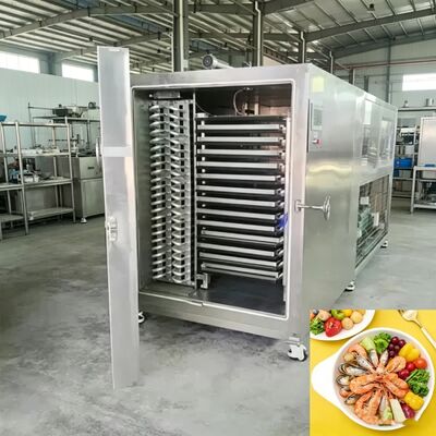 Voltage 380V50HZ3PH Food Vacuum Freeze Dryer PLC Control System Suitable for Large Scale Food Freeze Drying Applications